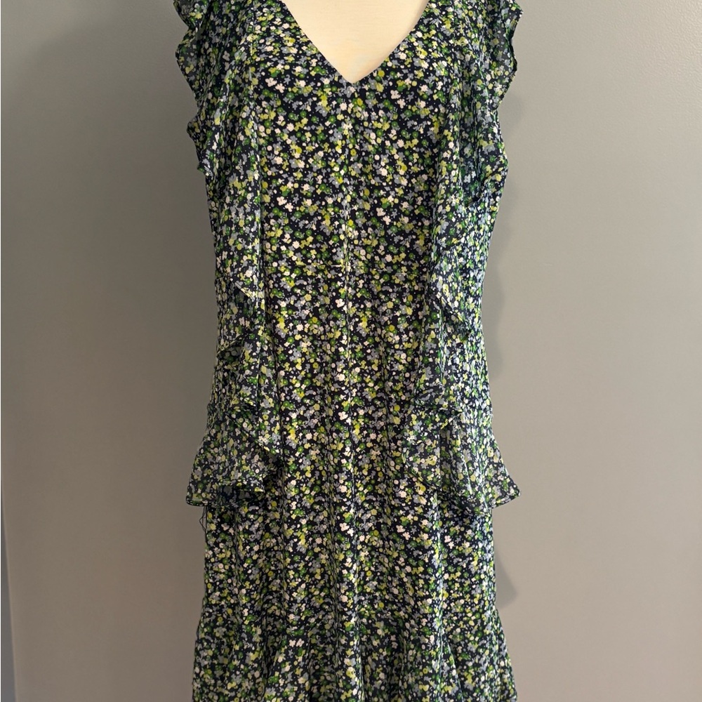 Floral Ruffle Dress